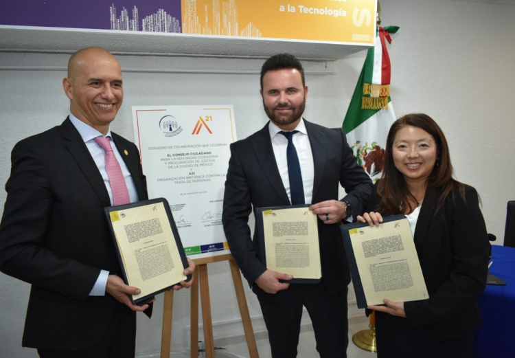 INICIAMOS PUENTE MÉXICO-LONDRES CONTRA LA TRATA DE PERSONAS